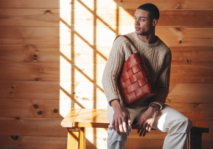 Man with a bag