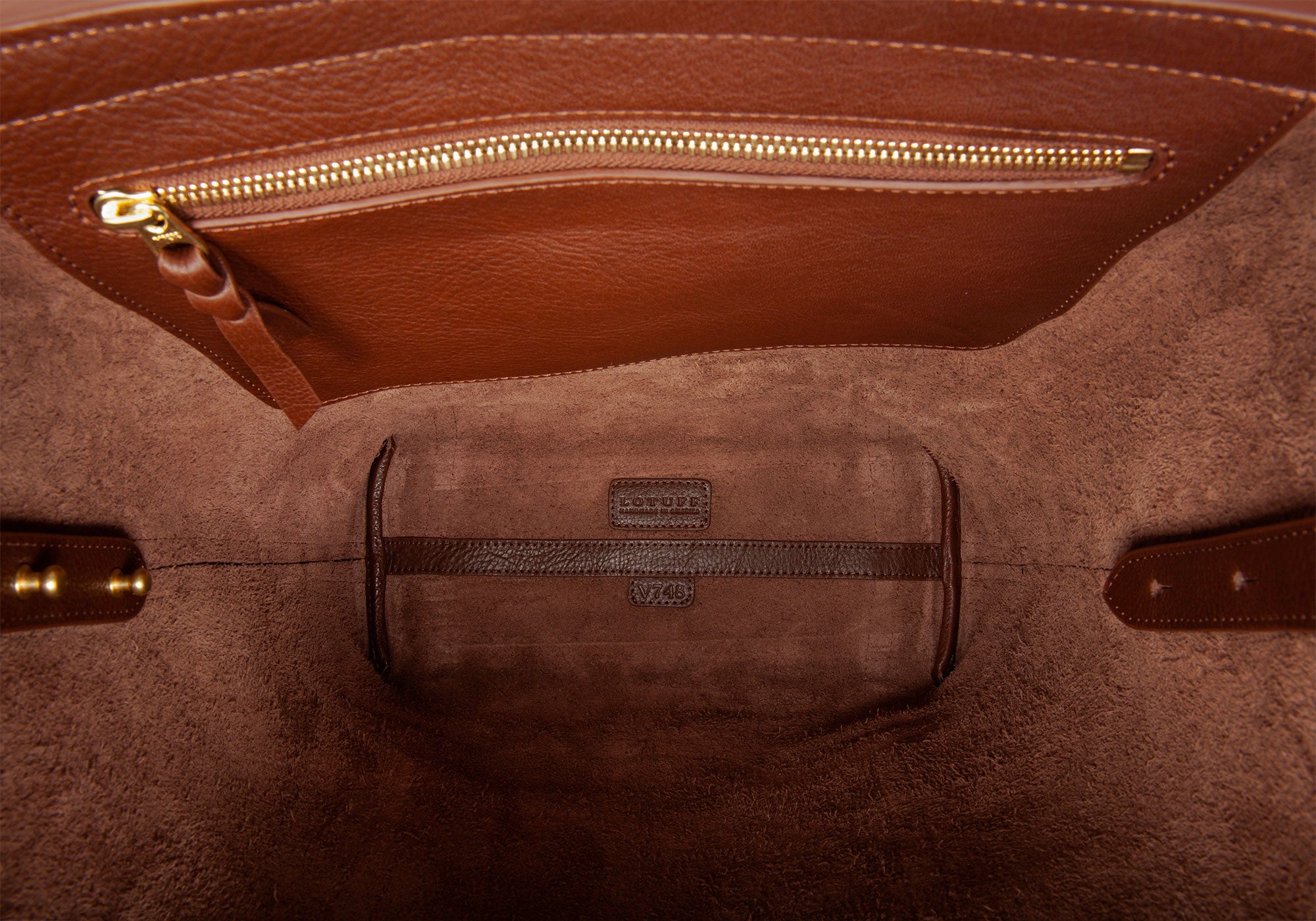 Angle Tote Chestnut