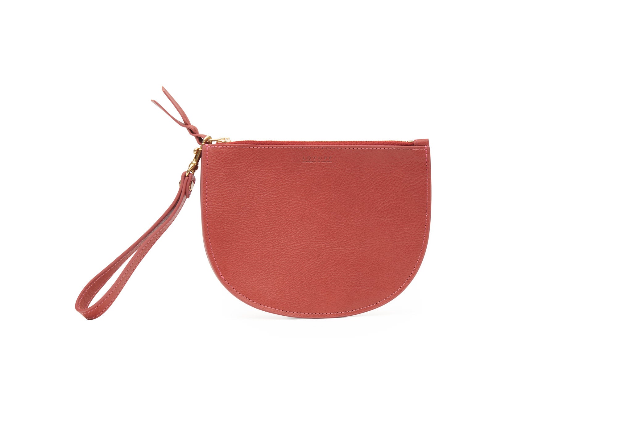 Round Pouch Rosewood