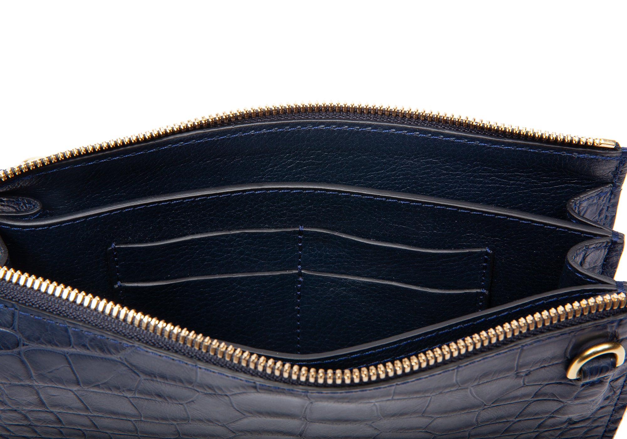 Indigo American Alligator Tripp Indigo Alligator