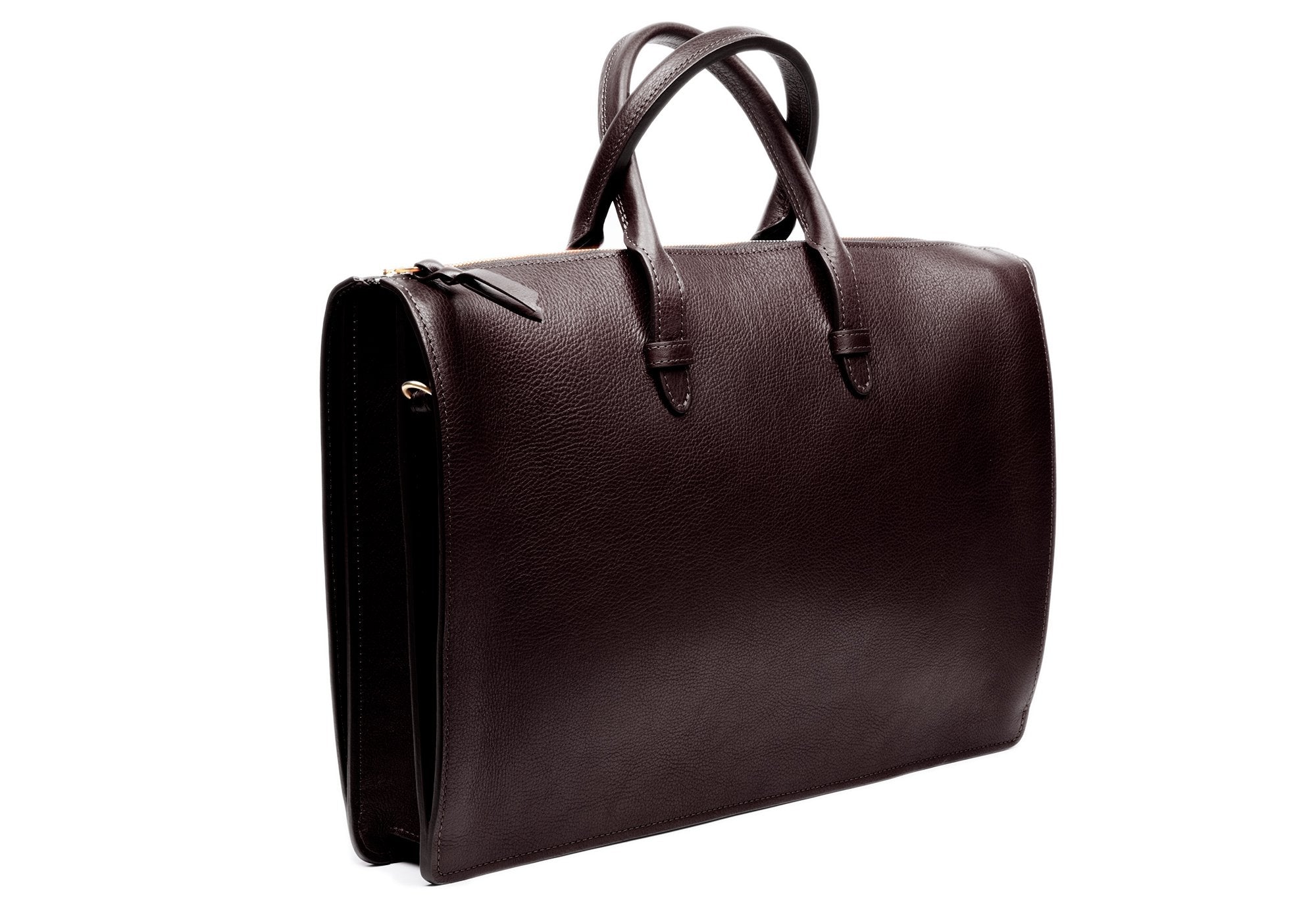 The Triumph Briefcase Chocolate