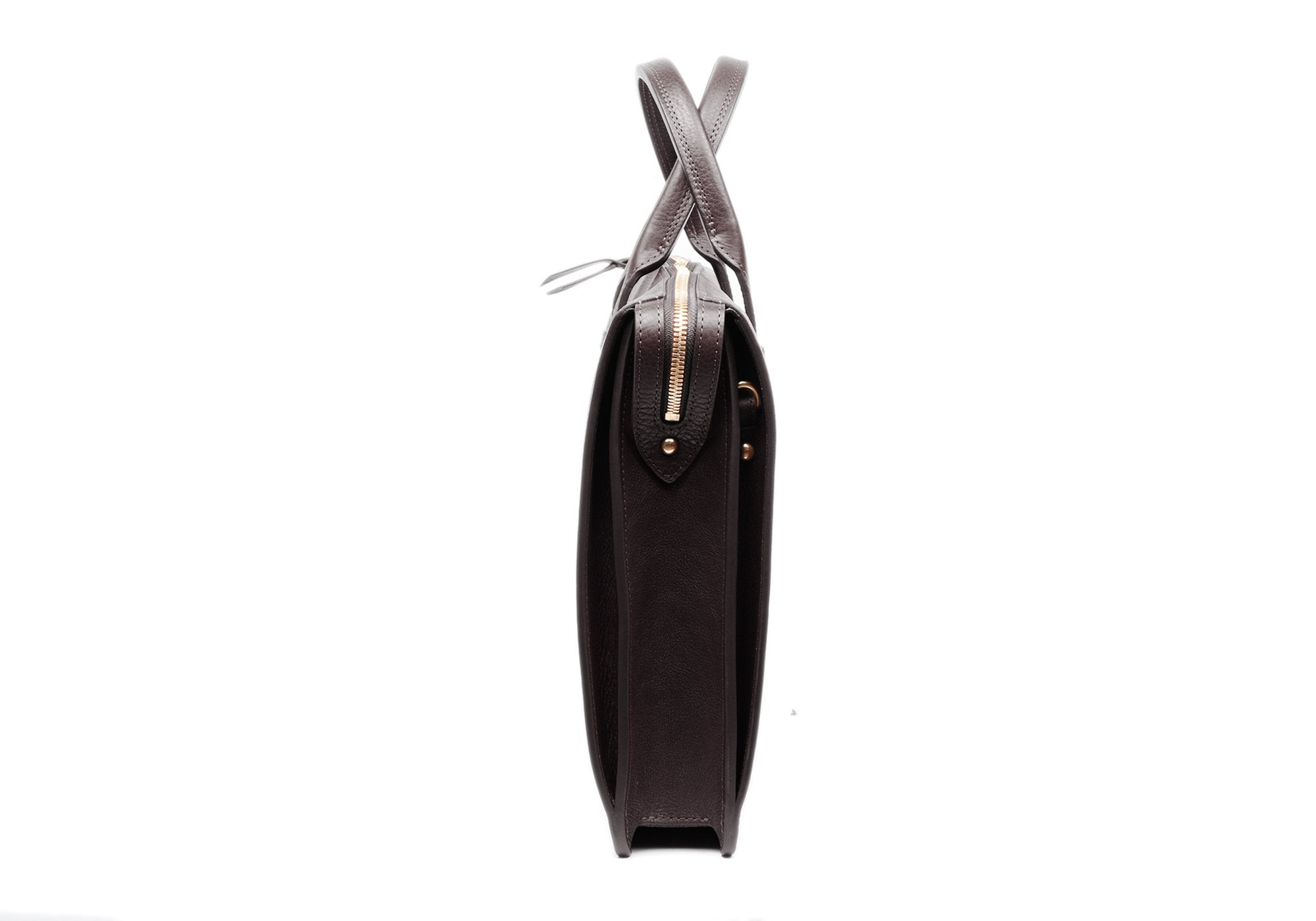 The Triumph Briefcase Chocolate