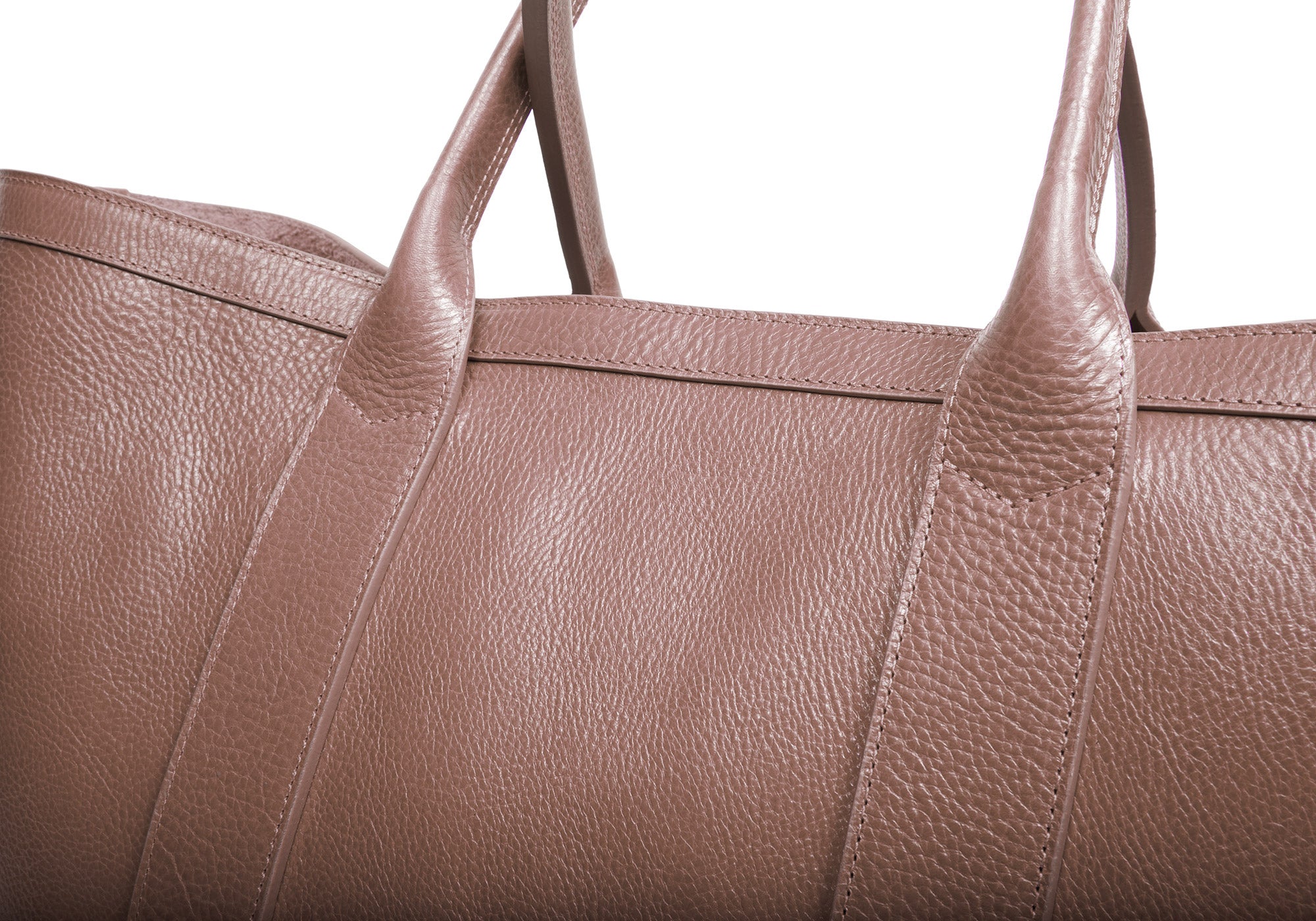 Leather Working Tote Clay