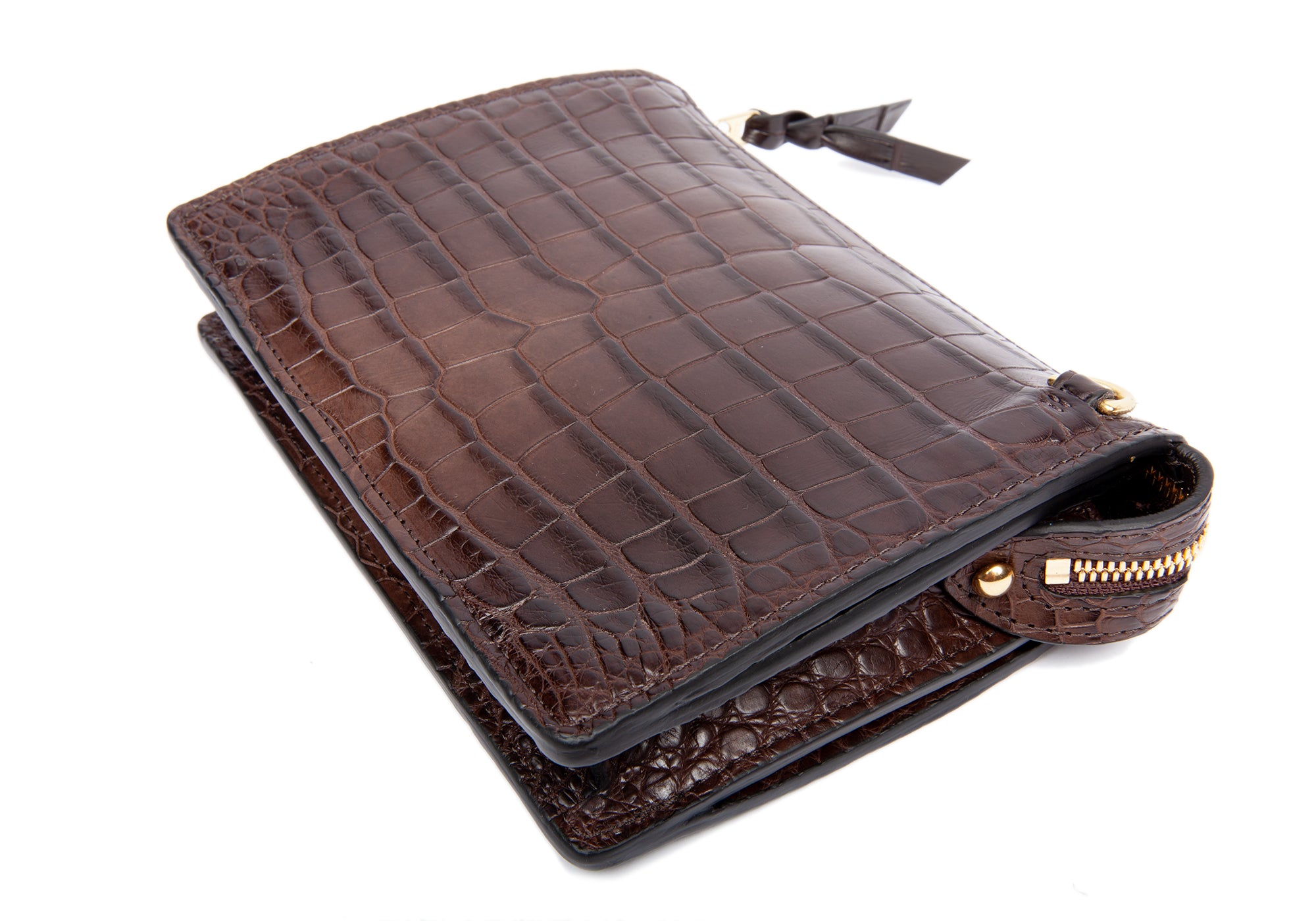 Chocolate American Alligator Tripp Chocolate Alligator