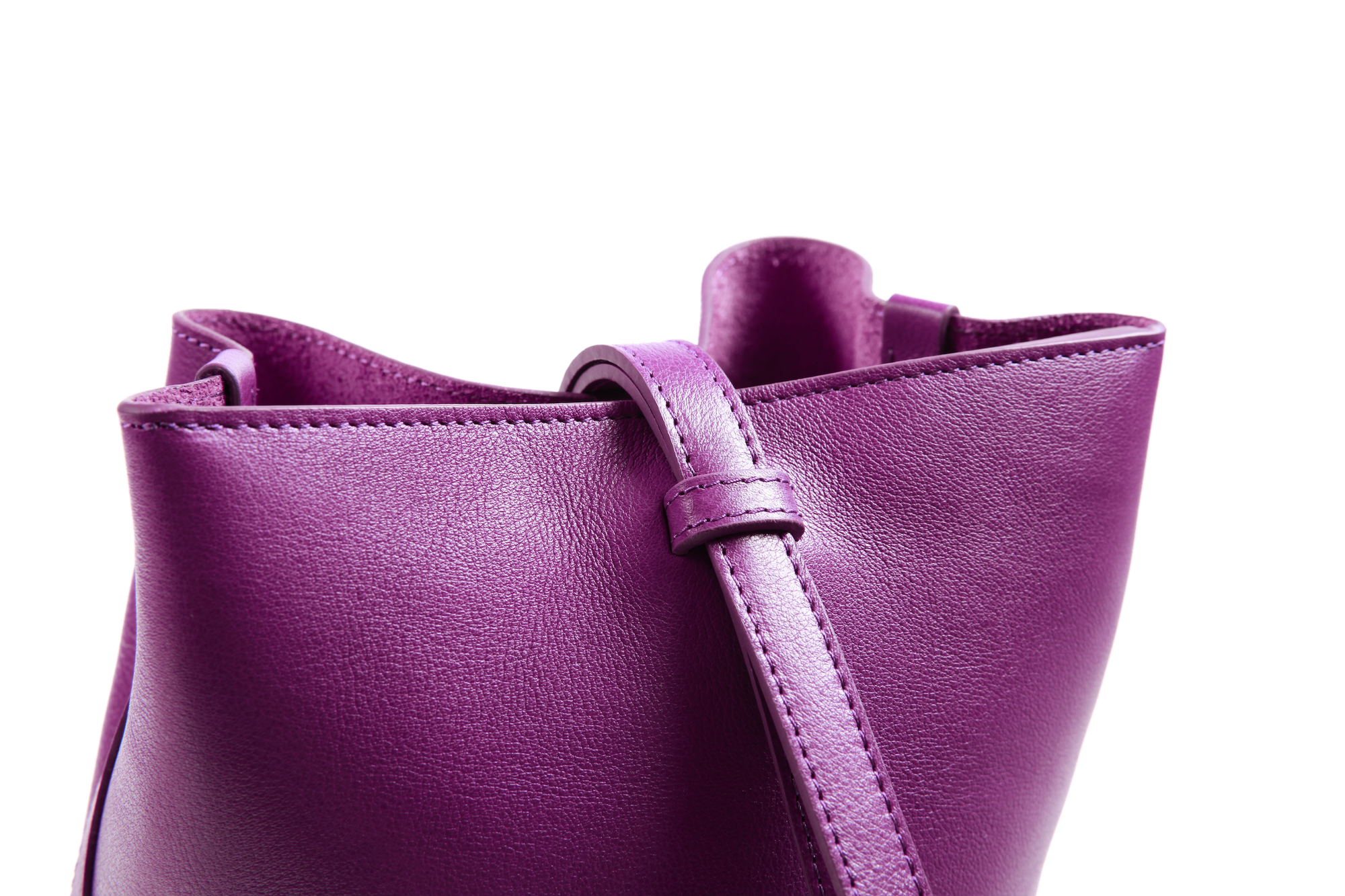 Rear View of The Mini Sling Backpack Orchid